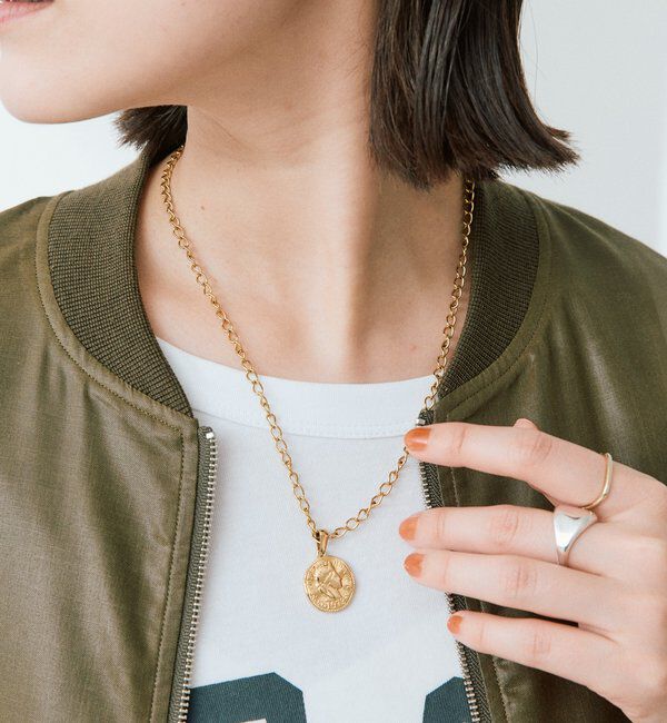  「【R.good(アールドットグッド)】コインロングネックレス」|ネックレス|