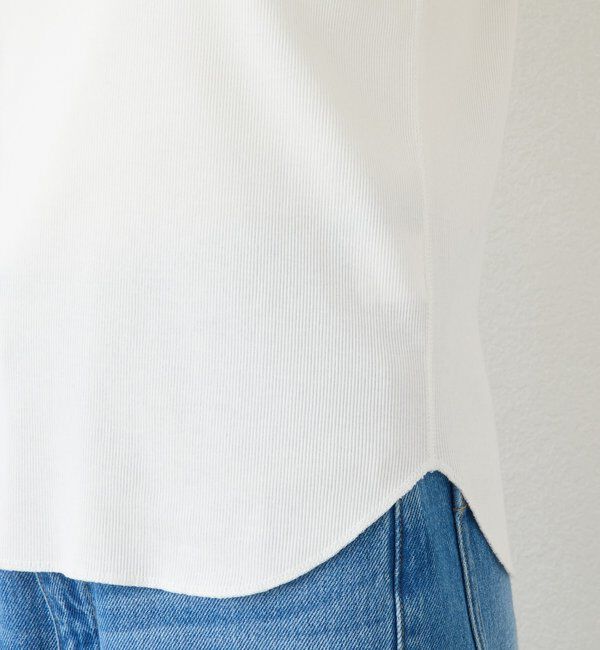  「予約【ストレッチ性抜群】テレコスリーブレスTee」|Tシャツ・カットソー|