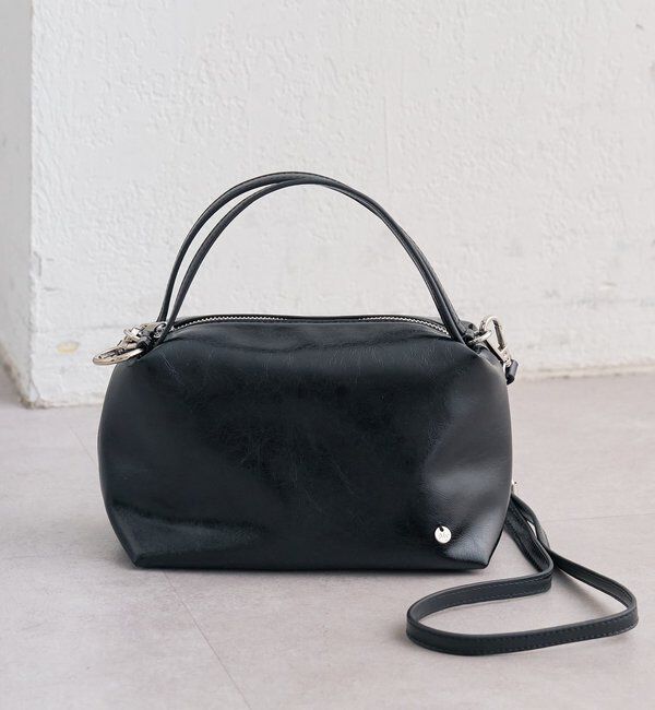  「チャーム付きダブルハンドルミニＢＡＧ」|トートバッグ|