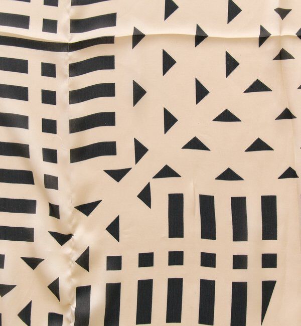  「ジオメトリック柄 スカーフ」|バンダナ・スカーフ|