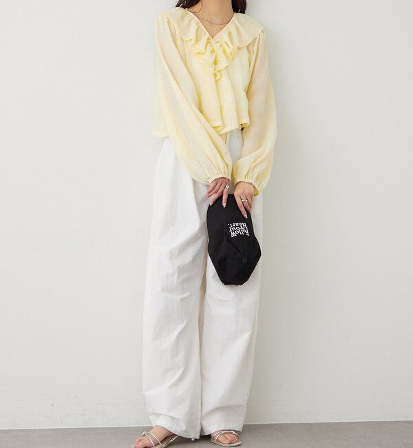  「フリルカシュクールブラウス」|シャツ・ブラウス|