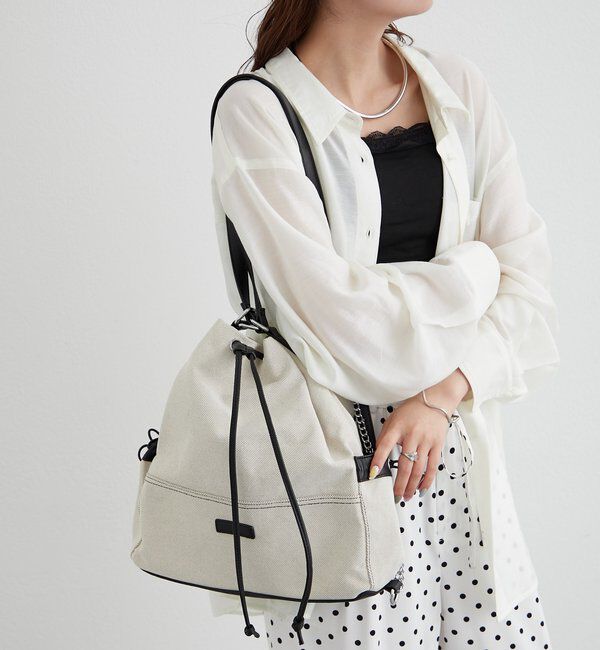  「タグ付き2wayBAG	」|トートバッグ|