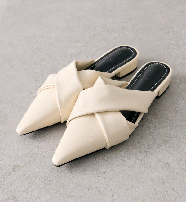  「ポインテッドトゥクロスミュール」|その他|