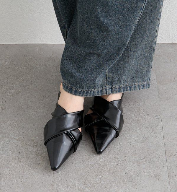  「ポインテッドトゥクロスミュール」|その他|