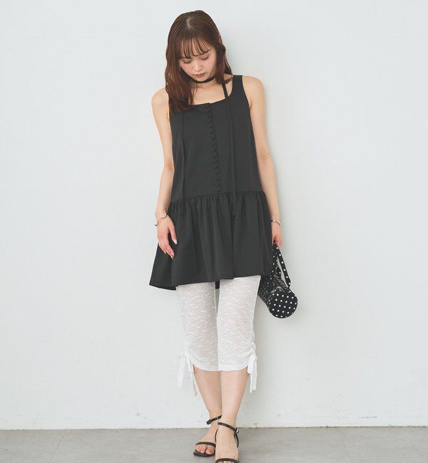  「裾リボンバイカーパンツ」|その他|