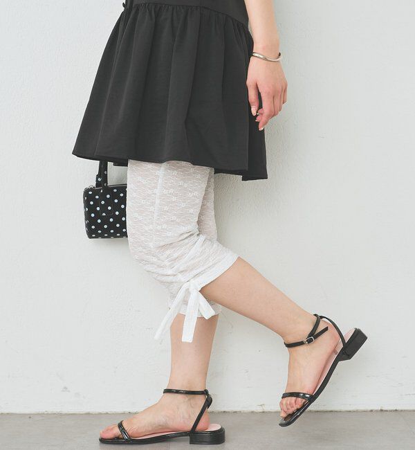  「裾リボンバイカーパンツ」|その他|