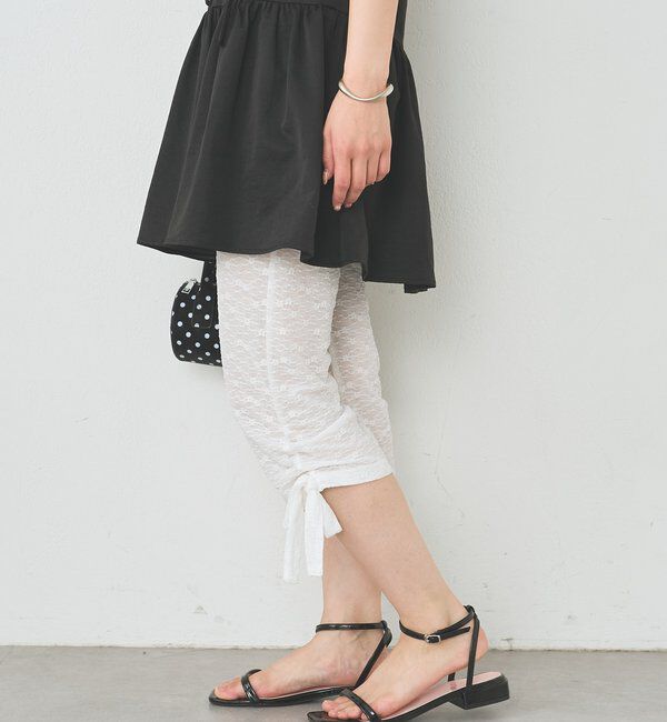  「裾リボンバイカーパンツ」|その他|