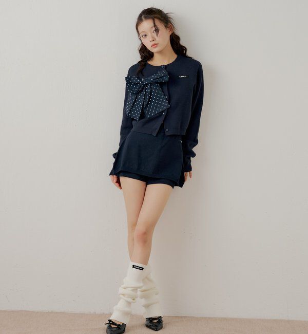  「リボン付きミュール」|パンプス|