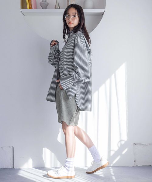 LOWRYS FARM「メランジツイルハーフパンツ」|その他|