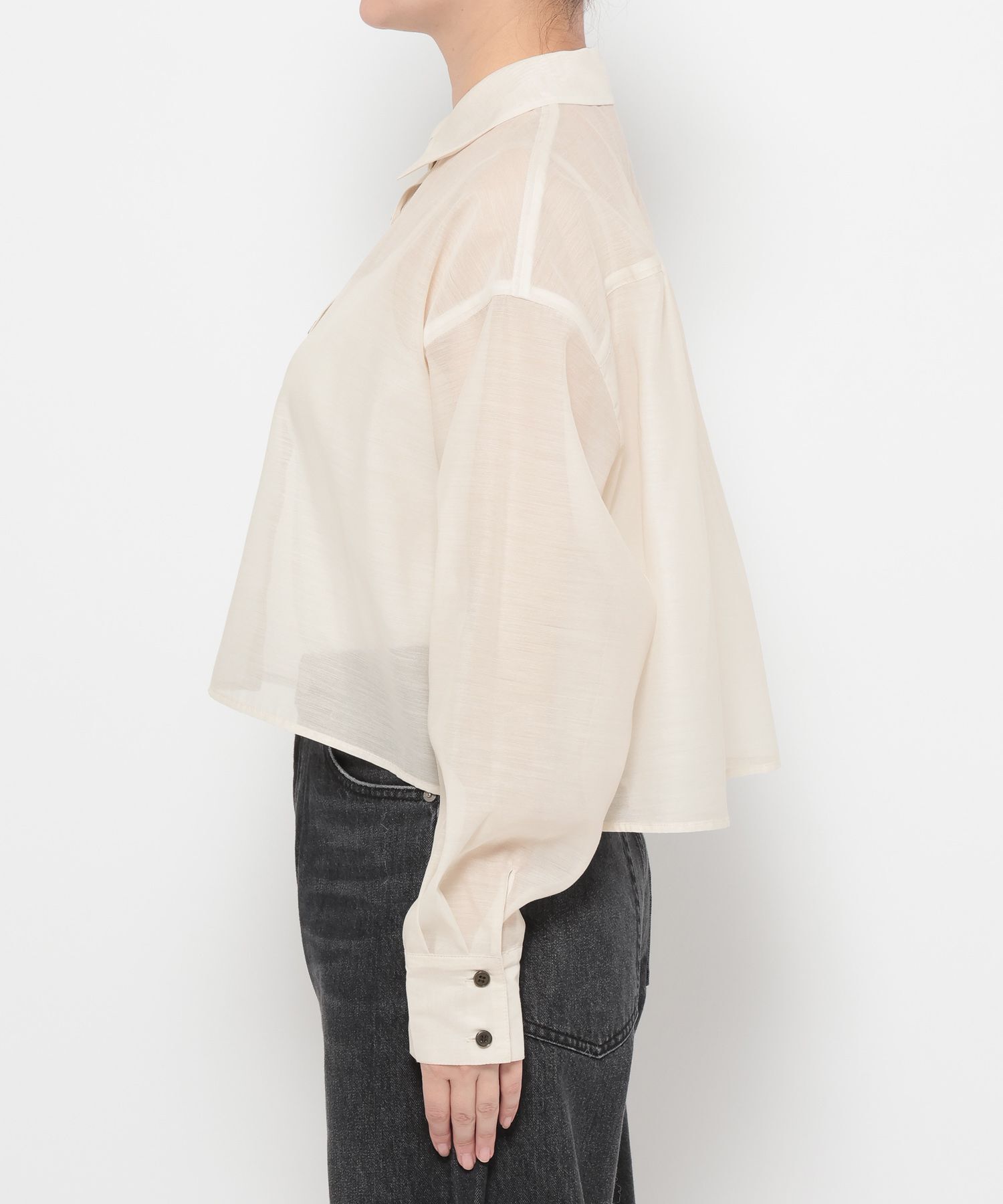 LOWRYS FARM「ｼｱｰｼｬﾂLS」|シャツ・ブラウス|