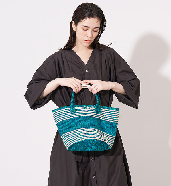 collex「サイザルトートバッグ」|かごバッグ|