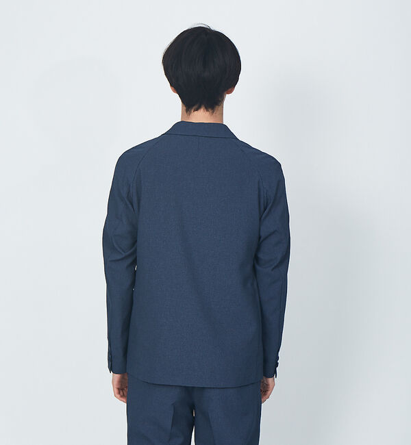 ABAHOUSE「【FLAT TECH】2ボタン イージー ジャケット」|テーラードジャケット|