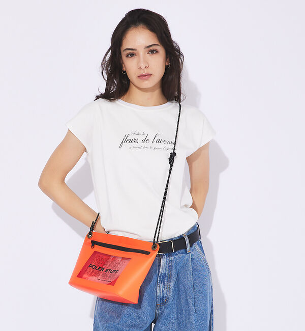 ABAHOUSE「【POLeR/ポーラー】HIGH&DRY TPU POUCH / ポーチ」|エコバッグ|オレンジ