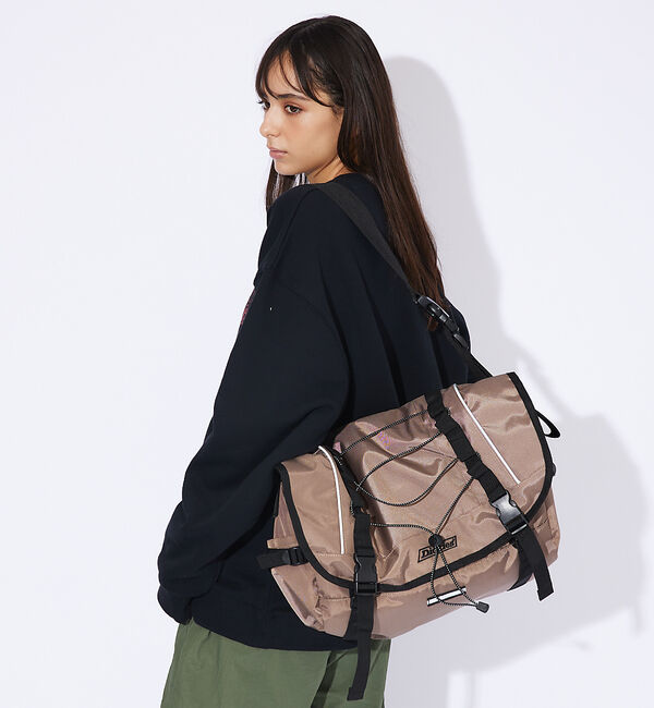 ABAHOUSE「【DICKIES/ディッキーズ】 CITYWORK MESSENGER BAG/」|ショルダー・メッセンジャー|ベージュ