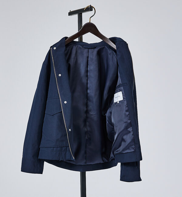 ABAHOUSE「【撥水】パウダーピーチ ウェザーブルゾン/ A-2型」|ブルゾン・スタジャン|