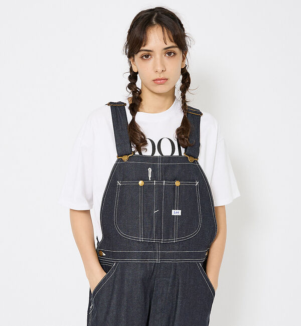 ABAHOUSE「【Lee/リー】DUNGAREES オーバーオールパンツ /サロペットデニムパン」|オールインワン|