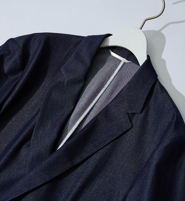 ABAHOUSE「【セットアップ対応】デニムライクツイル ダブルジャケット」|その他|