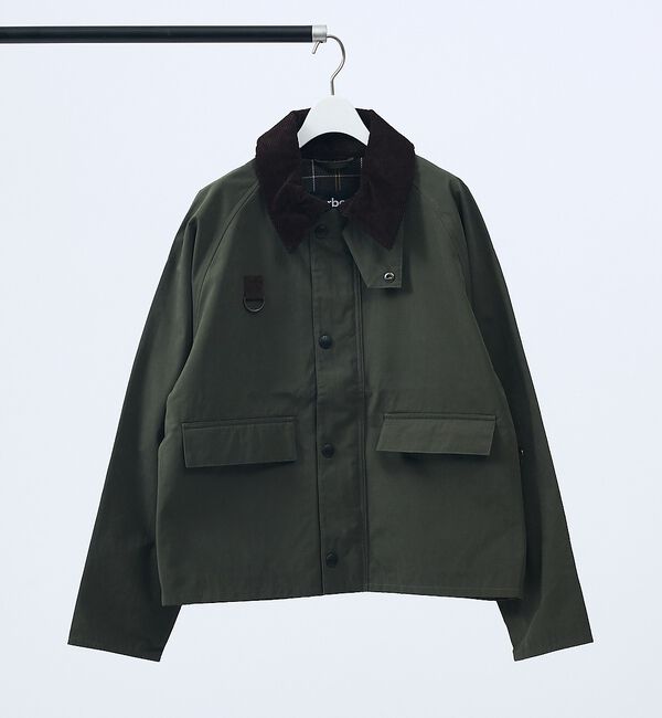 ABAHOUSE「【Barbour / バブアー】 OS SPEY CASUAL JACKET /」|ブルゾン・スタジャン|セージグリーン