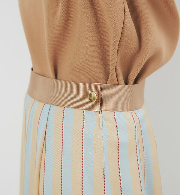 Rouge vif「RIOPELEストライプタイトスカート」|スカート|