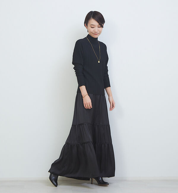 Rouge vif「切り替えギャザースカート」|スカート|