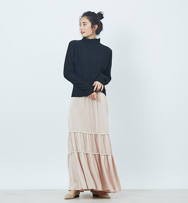 Rouge vif「切り替えギャザースカート」|スカート|