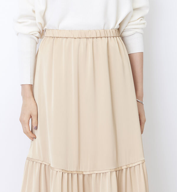 Rouge vif「切り替えギャザースカート」|スカート|