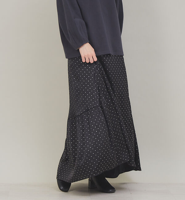 Rouge vif「シャインドットスカート」|スカート|