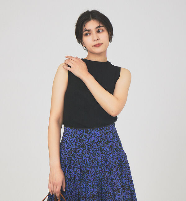 Rouge vif「ノースリーブリブニット」|ニット・セーター|