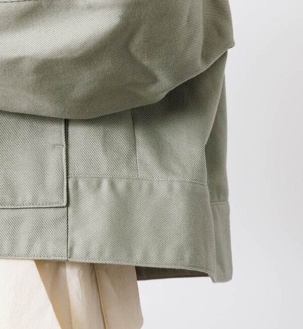 Rouge vif「ショート丈ビッグフラップコクーンブルゾン」|ブルゾン・スタジャン|