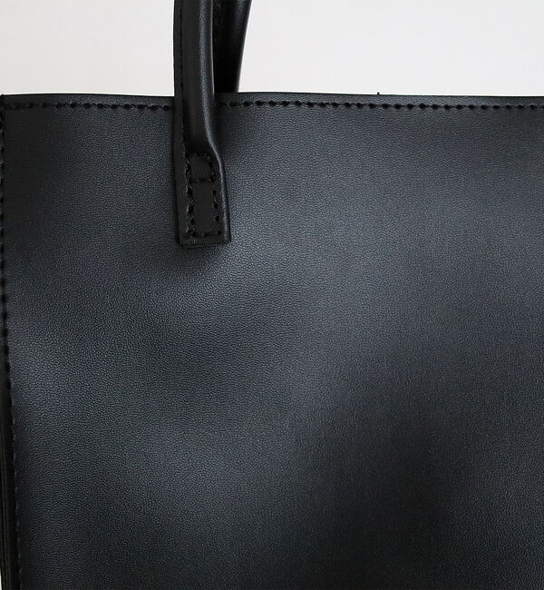 Rouge vif「エコレザー2WAYトートバッグ」|ショルダー・メッセンジャー|