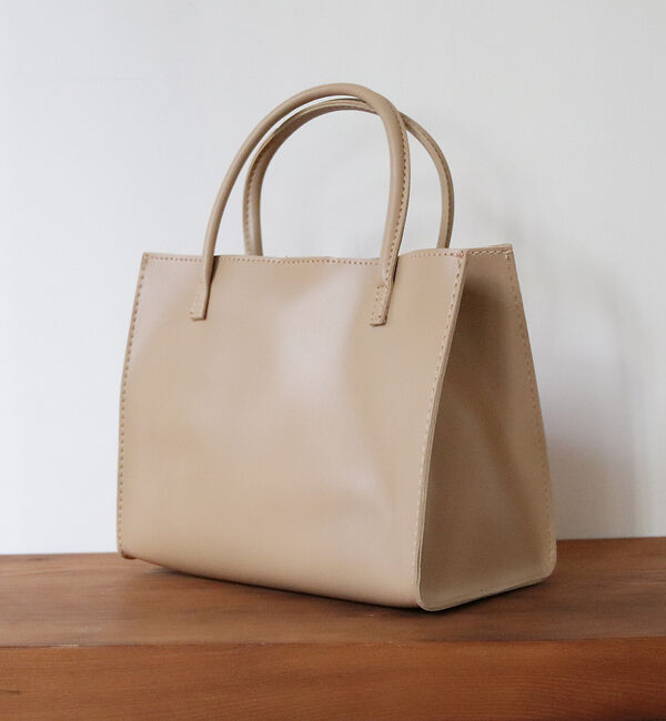 Rouge vif「エコレザー2WAYトートバッグ」|ショルダー・メッセンジャー|