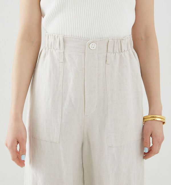 Rouge vif「【追加】レーヨンリネンベイカーイージーパンツ」|その他|
