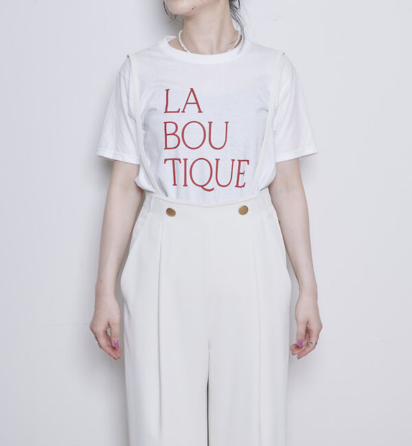 Rouge vif「ジョーゼットサスペンダーパンツ」|その他|