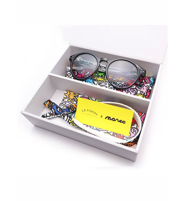 Rouge vif「【LE FOON x MARCOART / ルフォーン x マルコアート】サング」|メガネ|