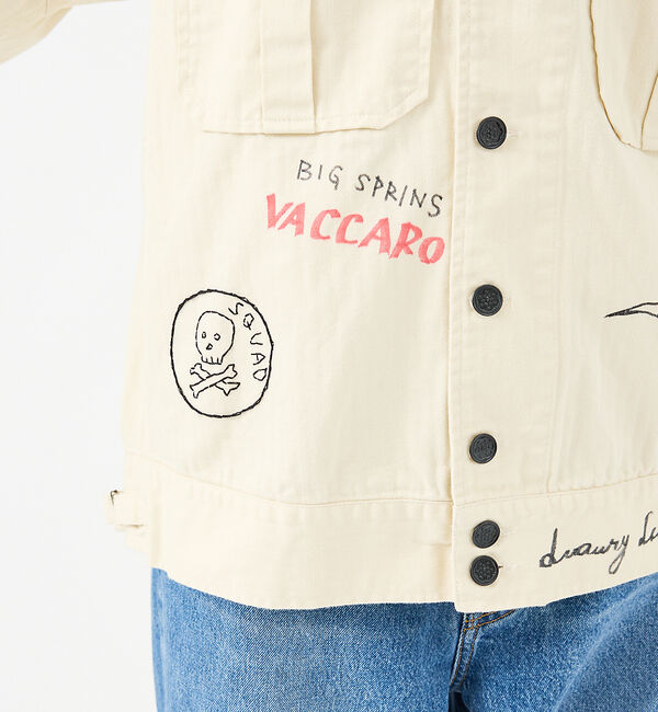 Rouge vif「【THRIFTY LOOK/スリフティルック】MEMORIAL M-43 JAC」|ブルゾン・スタジャン|