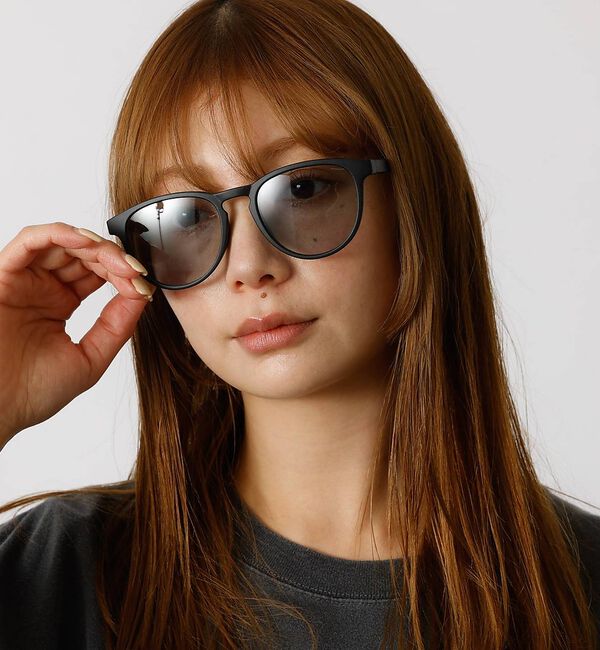 Rouge vif「【LE FOON / ルフォーン】 MORANDI-Adult/サングラス/UV」|メガネ|ブラック