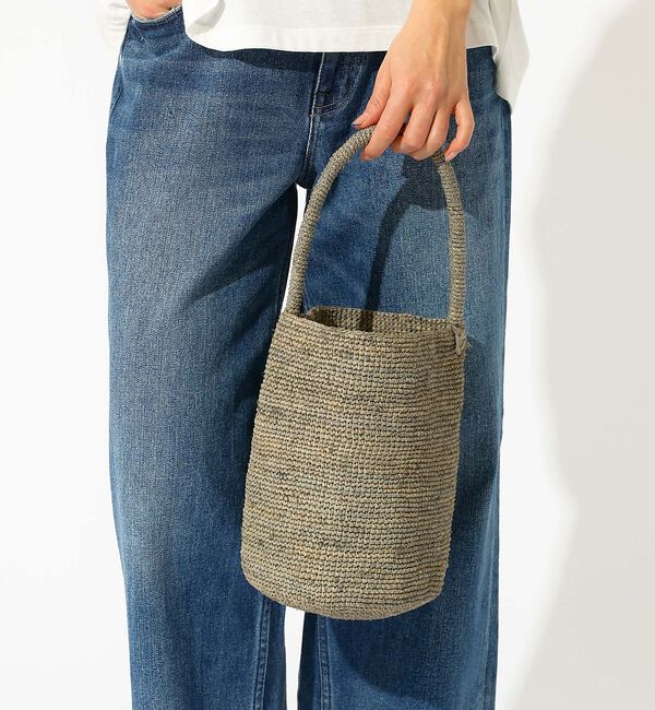 Rouge vif「【MADE IN MADA /メイドインマダ】ワンハンドル かごバッグ」|かごバッグ|