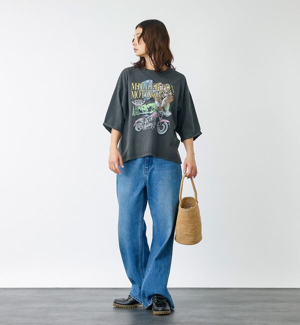 Rouge vif「【MADE IN MADA /メイドインマダ】ワンハンドル かごバッグ」|かごバッグ|