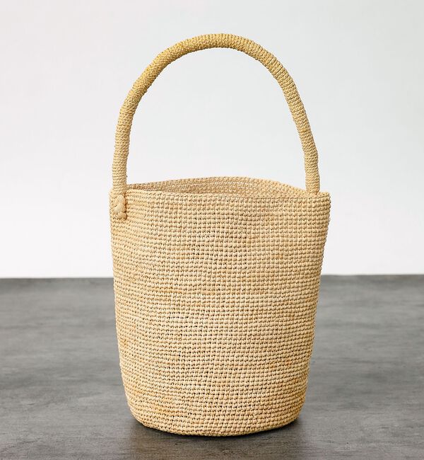 Rouge vif「【MADE IN MADA /メイドインマダ】ワンハンドル かごバッグ」|かごバッグ|