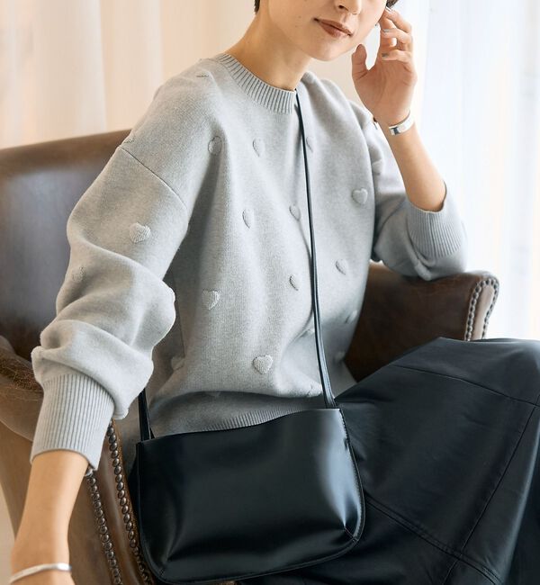 Rouge vif「【CHIMERE/シメール】スプリットレザーミニショルダーバッグ」|ショルダー・メッセンジャー|