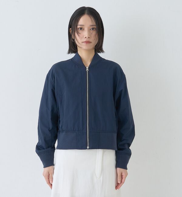 Rouge vif「ミリタリーブルゾン/形状記憶/シワ防止」|ブルゾン・スタジャン|