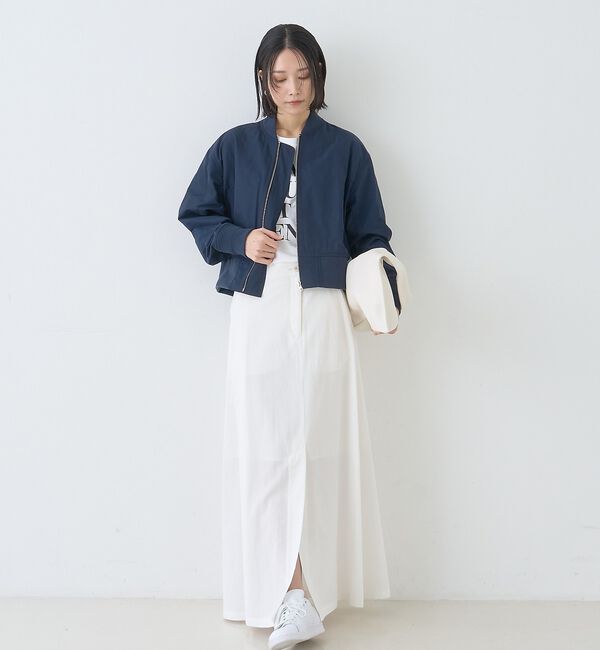 Rouge vif「ミリタリーブルゾン/形状記憶/シワ防止」|ブルゾン・スタジャン|