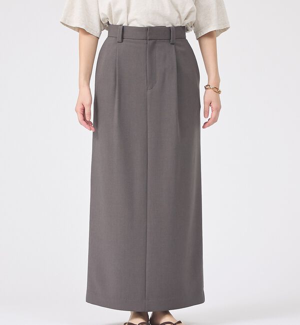 Rouge vif「【セットアップ対応】リネン混タイトスカート」|スカート|