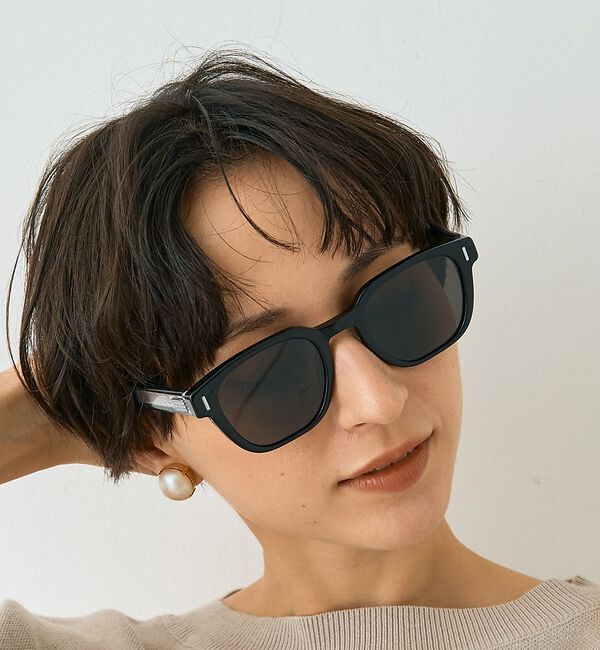 Rouge vif「【SEESON／シーズン】THE PAPER KNIFE 01 SUNGLASS」|メガネ|ブラック