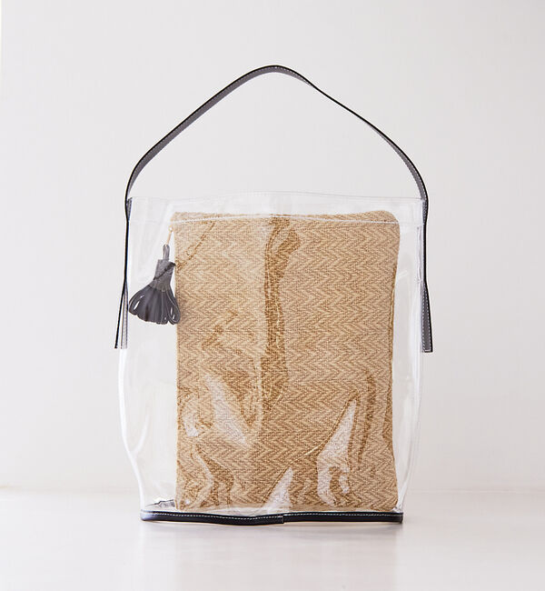 qualite「PVCトート(ジュートポーチ付き)/A4トートバッグ」|トートバッグ|