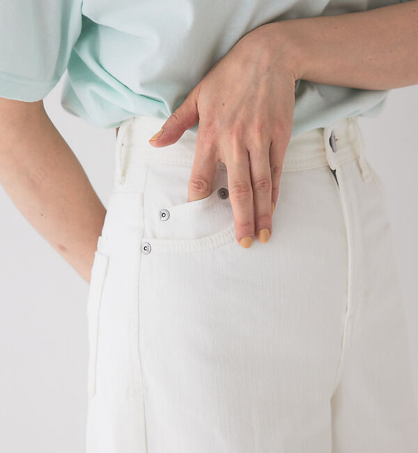 qualite「【YANUK】ワイドフレアデニム」|デニム|