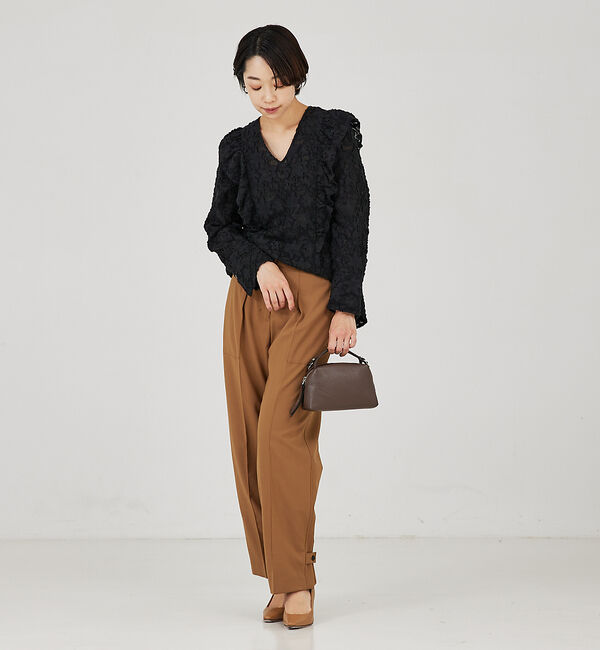 qualite「【GIANNI CHIARINI】レザーショルダーバッグ」|ショルダー・メッセンジャー|