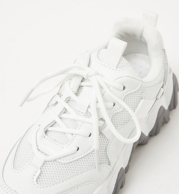 AU BANNISTER「【LAROUTE/軽量】レースアップ 厚底スニーカー」|スニーカー|