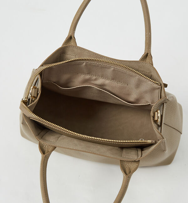 LOWELL things「Belte/レザーベルテッド2WAYトート」|ショルダー・メッセンジャー|