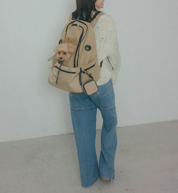 LOWELL things「MATIE/ペットリュックＭ【Direction by  有末 麻祐子】」|その他|
